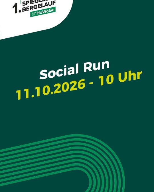 🏃♀️ Unser nächster Social Run steht vor der Tür! 🏃♂️
📅 11.10.2026
⏰ 10:00 Uhr
📍 Treffpunkt:... 🏃♀️ Unser nächster Social Run steht vor der Tür! 🏃♂️
📅 11.10.2026
⏰ 10:00 Uhr
📍 Treffpunkt:...